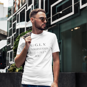 U.G.L.Y Understand God Loves You t-shirt, white